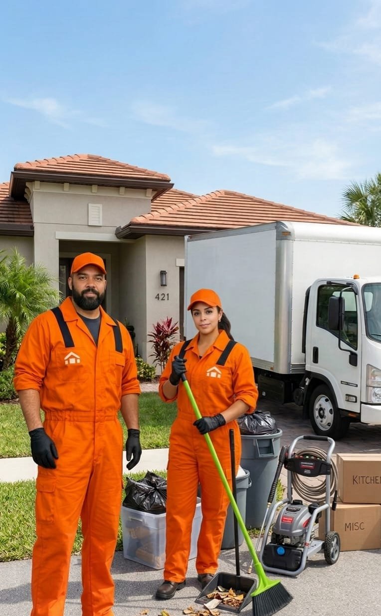 dos trabajores y un caminion